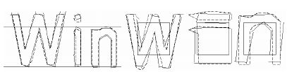 Fig-7: Baseline and Moment Normalized letters